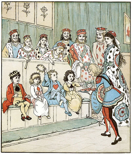 Queen of Hearts - Knave of Hearts Brought back those Tarts