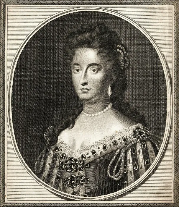 Framed Print : Queen Mary II of Great Britain Framed Print : Queen Mary II of Great Britain