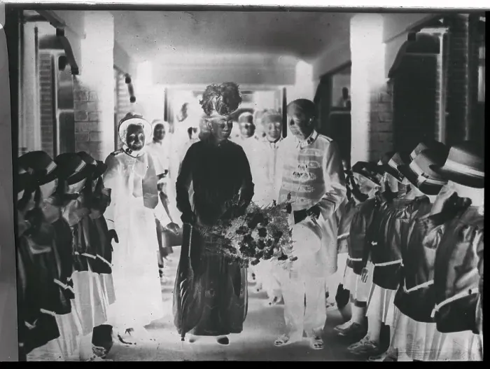 Framed Print : Queen Mary Visiting a Salvation Army Center Framed Print : Queen Mary Visiting a Salvation Army Center