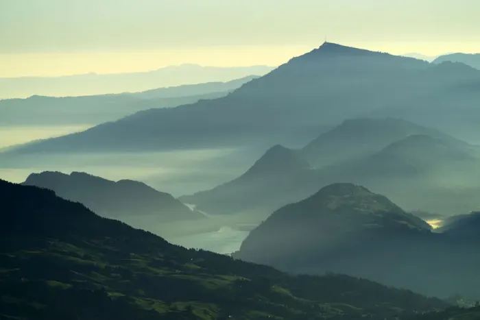 Framed Print : Queen of the Mountains, Rigi Mountain with Lake Lucerne in the foreground, Brienzer Rothorn Mountain, Brienz, Switzerland, Europe Framed Print : Queen of the Mountains, Rigi Mountain with Lake Lucerne in the foreground, Brienzer Rothorn Mountain, Brienz, Switzerland, Europe