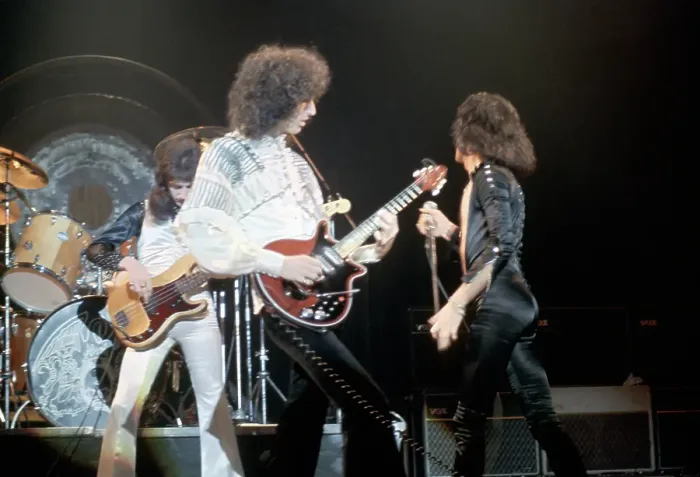 Framed Print : Queen Performing Framed Print : Queen Performing