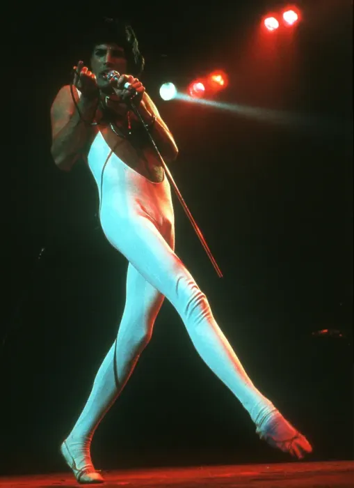 Framed Print : Queen Performing in LA Framed Print : Queen Performing in LA