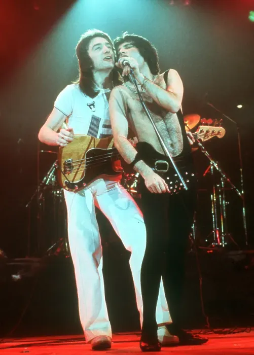 Framed Print : Queen Performing in LA Framed Print : Queen Performing in LA