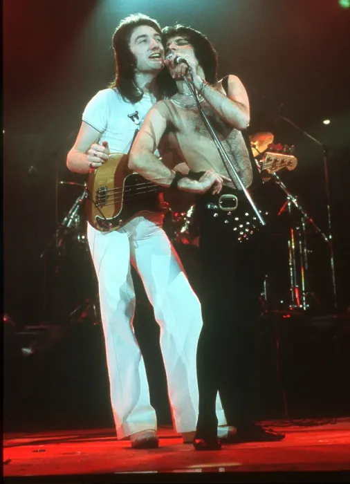 Framed Print : Queen Performing in LA Framed Print : Queen Performing in LA