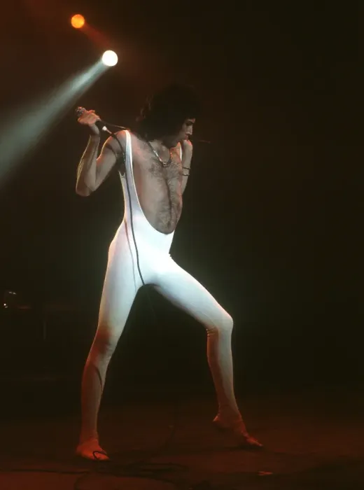 Framed Print : Queen Performing in LA Framed Print : Queen Performing in LA