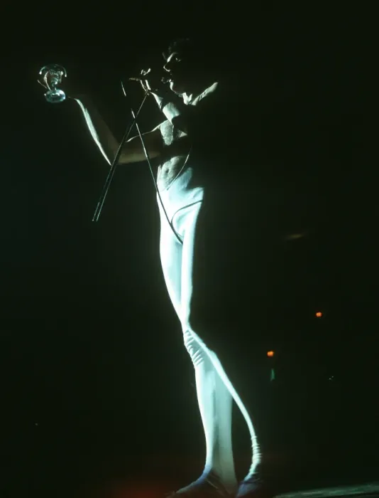 Framed Print : Queen Performing in LA Framed Print : Queen Performing in LA