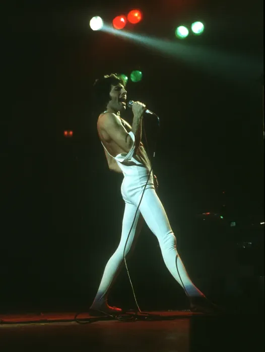 Framed Print : Queen Performing in LA Framed Print : Queen Performing in LA