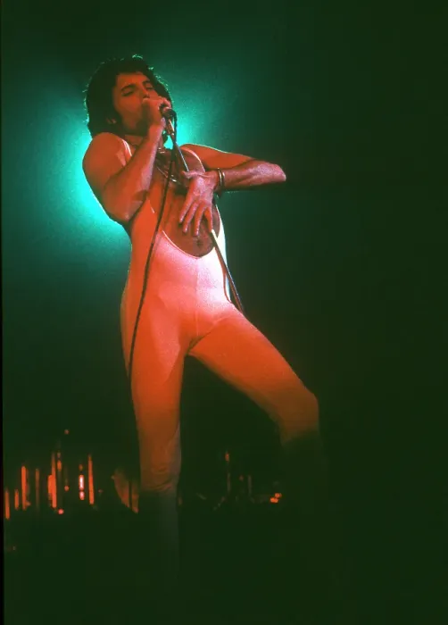 Framed Print : Queen Performing in LA Framed Print : Queen Performing in LA