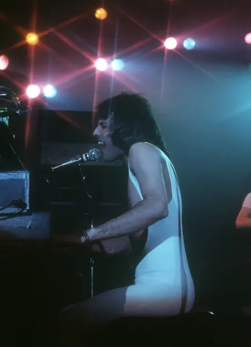 Framed Print : Queen Performing in LA Framed Print : Queen Performing in LA