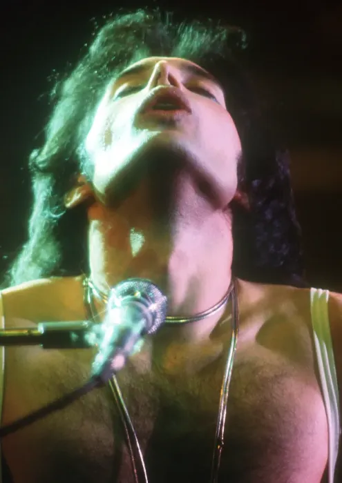 Framed Print : Queen Performing in LA Framed Print : Queen Performing in LA