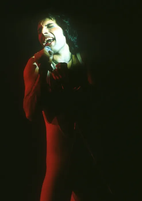 Framed Print : Queen Performing in LA Framed Print : Queen Performing in LA