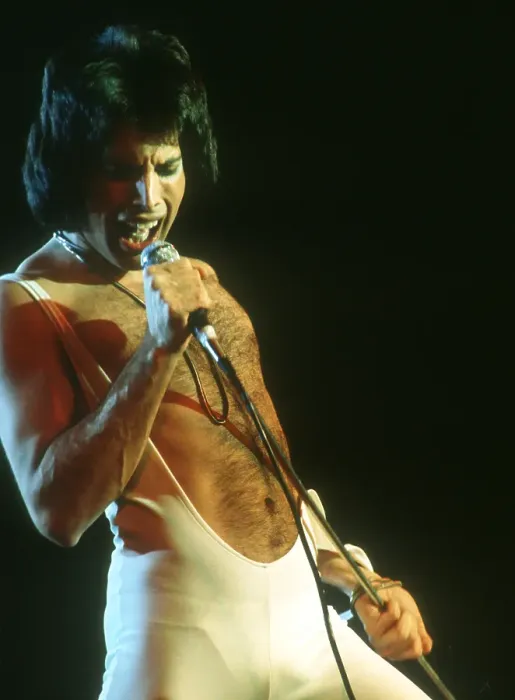 Framed Print : Queen Performing in LA Framed Print : Queen Performing in LA
