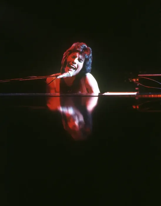 Framed Print : Queen Performing in LA Framed Print : Queen Performing in LA