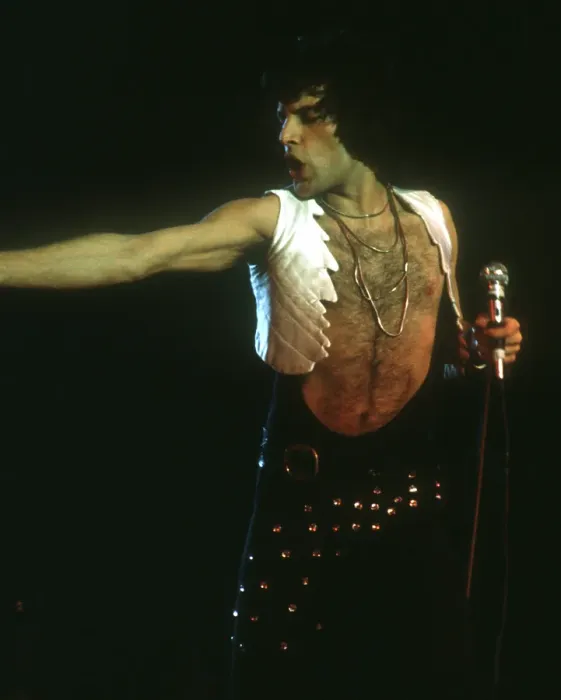 Framed Print : Queen Performing in LA Framed Print : Queen Performing in LA