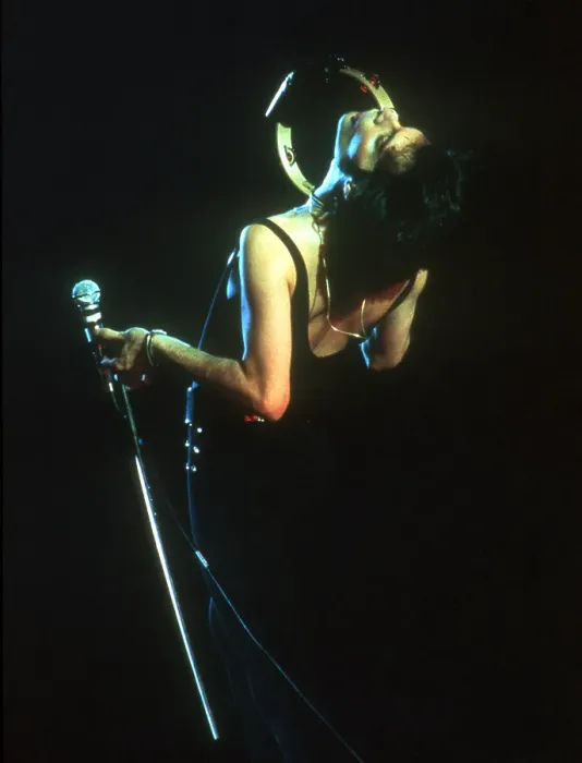 Framed Print : Queen Performing in LA Framed Print : Queen Performing in LA
