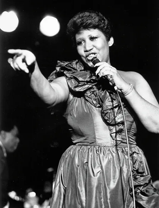 Framed Print : Queen Of Soul Performing Framed Print : Queen Of Soul Performing