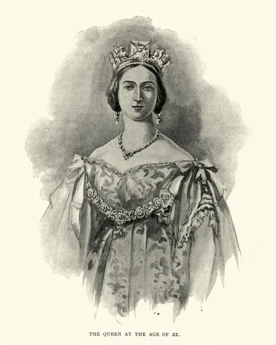 Framed Print : Queen Victoria at the age of 22 Framed Print : Queen Victoria at the age of 22