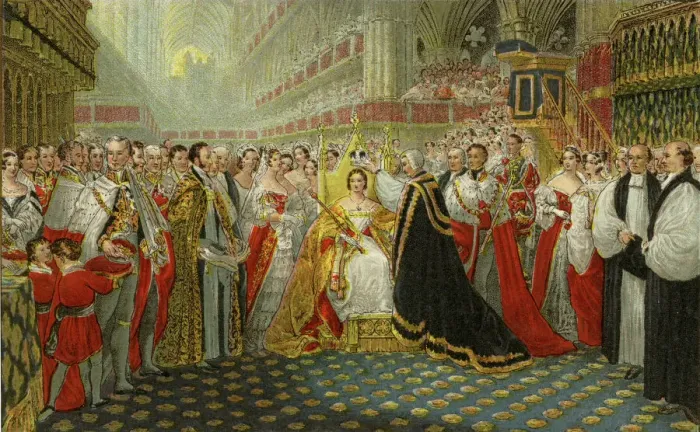 Framed Print : QUEEN VICTORIA - CORONATION (XXXL with lots of details) Framed Print : QUEEN VICTORIA - CORONATION (XXXL with lots of details)
