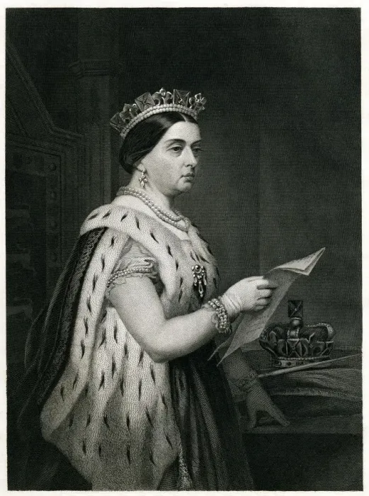 Framed Print : Queen Victoria Engraving From 1873 Framed Print : Queen Victoria Engraving From 1873