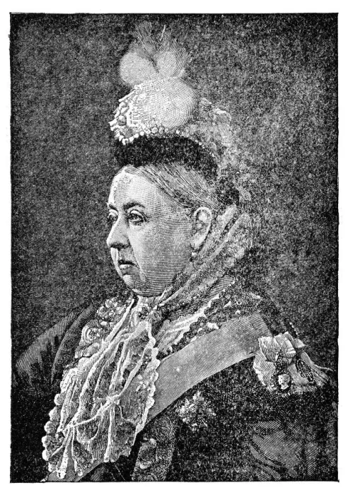 Framed Print : Queen Victoria engraving 1894 Framed Print : Queen Victoria engraving 1894