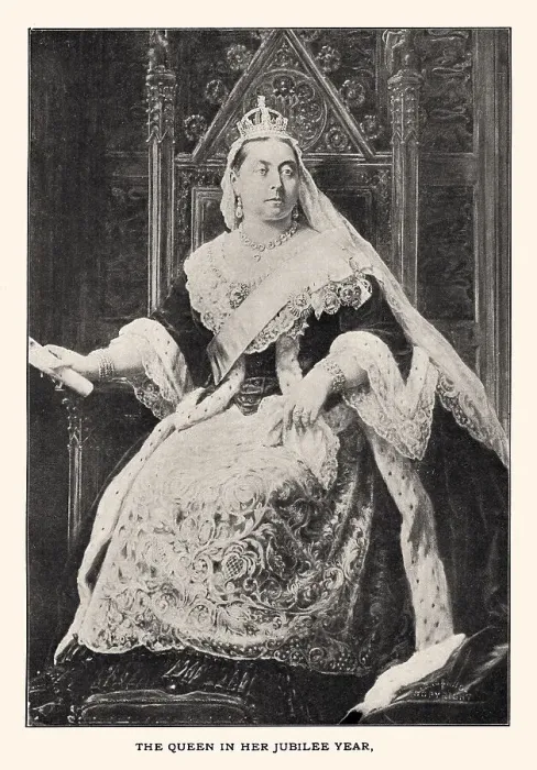 Framed Print : THE QUEEN VICTORIA IN HER JUBILEE YEAR Framed Print : THE QUEEN VICTORIA IN HER JUBILEE YEAR