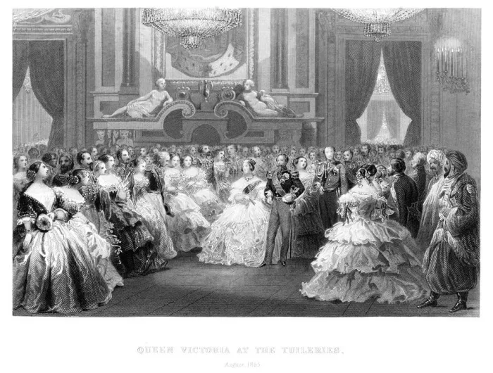 Framed Print : Queen Victoria and Napoleon III Framed Print : Queen Victoria and Napoleon III