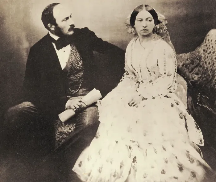 Framed Print : Queen Victoria and Prince Albert