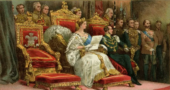 Framed Print : QUEEN VICTORIA AND PRINCE ALBERT (XXXL with lots of details) Framed Print : QUEEN VICTORIA AND PRINCE ALBERT (XXXL with lots of details)
