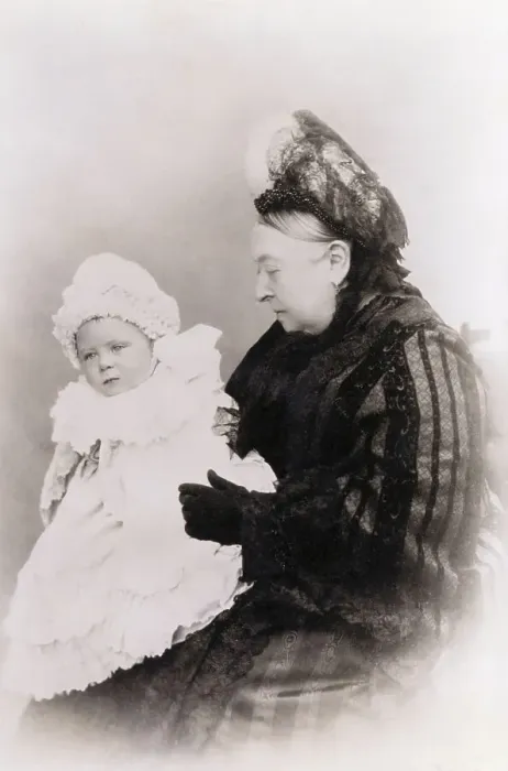 Framed Print : Queen Victoria and Prince Alexander Albert as Baby Framed Print : Queen Victoria and Prince Alexander Albert as Baby