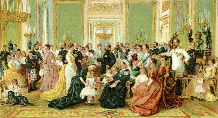 Framed Print : QUEEN VICTORIA (XXXL with lots of details)