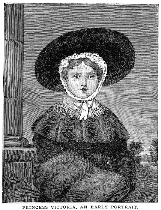 Framed Print : Queen Victoria as a young girl