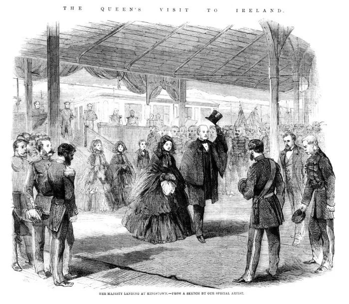 Framed Print : Queen Victorias visit to Ireland Framed Print : Queen Victorias visit to Ireland