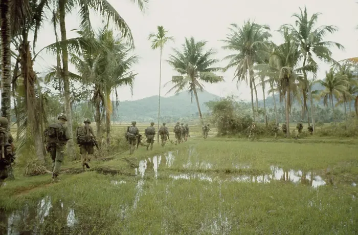 Framed Print : Qui Nhon, Vietnam War