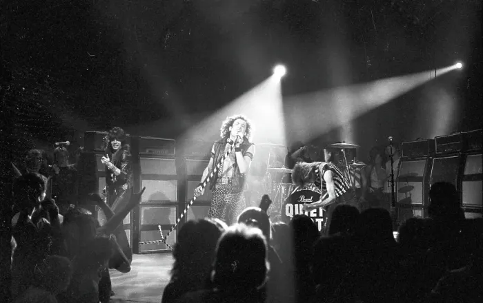 Framed Print : Quiet Riot Performing Framed Print : Quiet Riot Performing