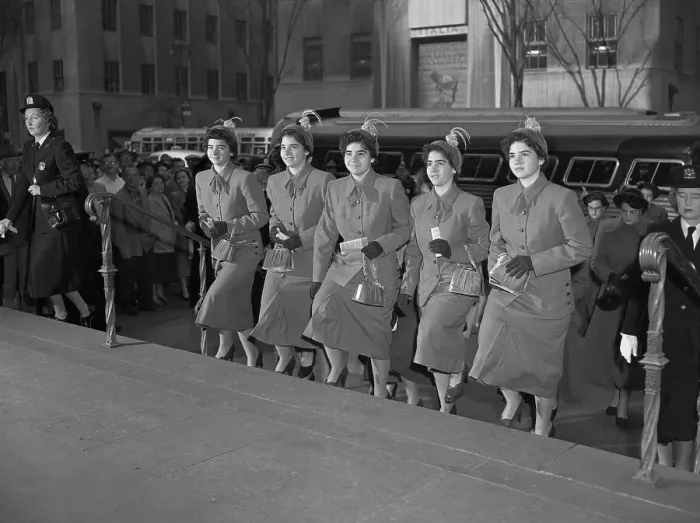 Framed Print : Quintuplets Attend Mass Framed Print : Quintuplets Attend Mass