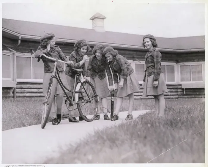 Framed Print : The Quintuplets Pumping Bicycle Tire Framed Print : The Quintuplets Pumping Bicycle Tire