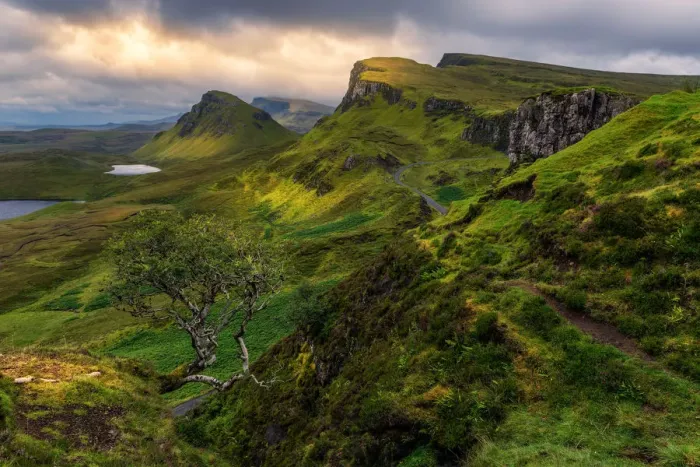 Framed Print : Quiraing View point, Isle of skye Framed Print : Quiraing View point, Isle of skye