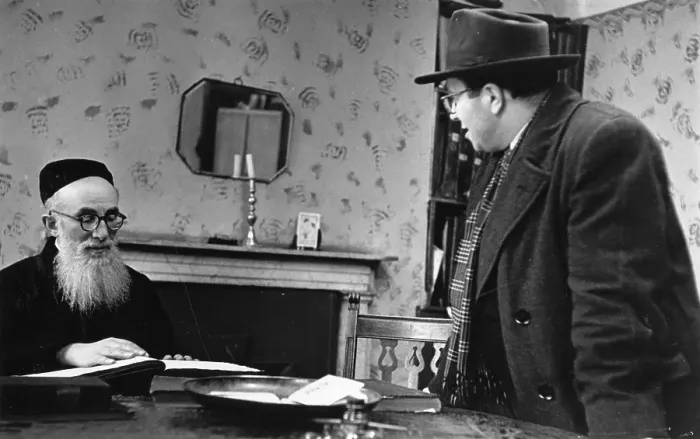 Framed Print : Rabbi And Guest