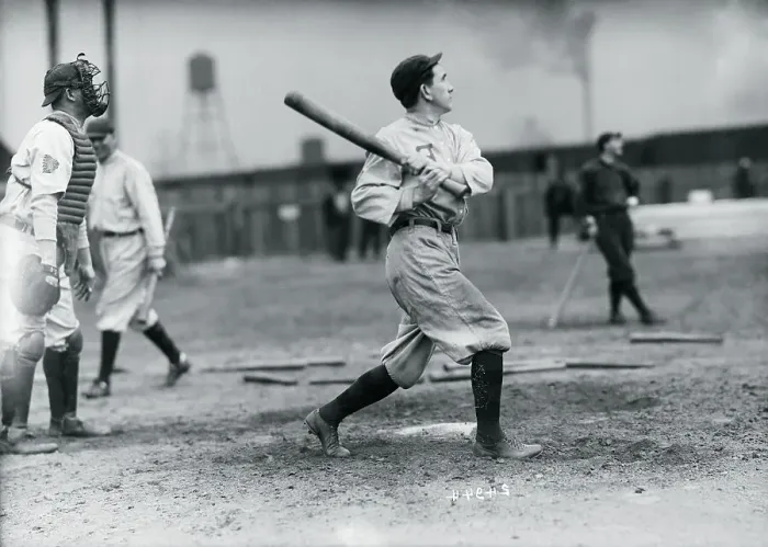 Framed Print : Rabbit Maranville in Batting Action Framed Print : Rabbit Maranville in Batting Action