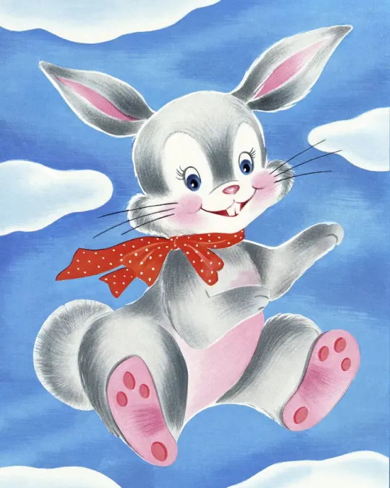 Framed Print : Rabbit in the Sky