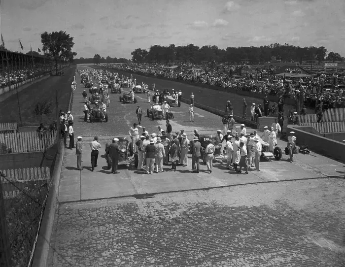 Framed Print : Race Cars and Drivers
