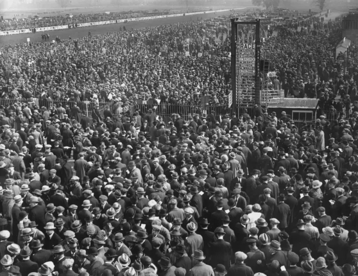 Framed Print : Race Crowd Framed Print : Race Crowd