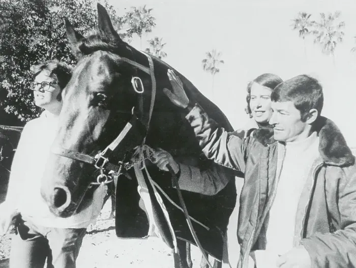 Framed Print : Race Horse Seattle Slew with Jockey Jean Cruguet and Affiliates Framed Print : Race Horse Seattle Slew with Jockey Jean Cruguet and Affiliates