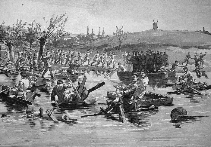 Framed Print : Race of the pioneers of the Prussian army with homemade vehicles, Berlin, Germany, Historic, digital reproduction of an original from the 19th century Framed Print : Race of the pioneers of the Prussian army with homemade vehicles, Berlin, Germany, Historic, digital reproduction of an original from the 19th century