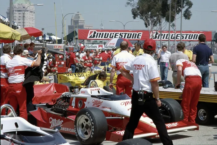 Framed Print : Race Pits along Shoreline Drive at Long Beach Grand Prix Race 1985 Framed Print : Race Pits along Shoreline Drive at Long Beach Grand Prix Race 1985