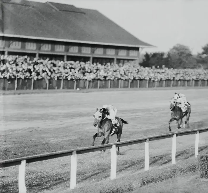 Framed Print : Racehorse Seabiscuit Winning Continental Handicap Framed Print : Racehorse Seabiscuit Winning Continental Handicap