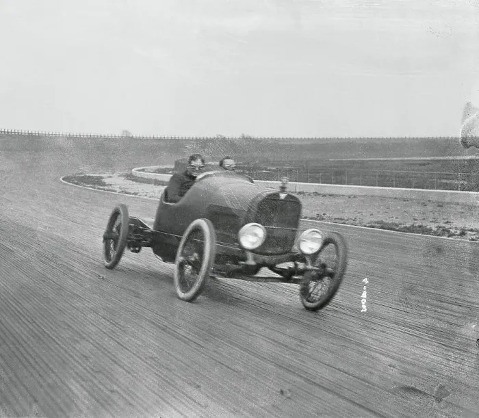 Framed Print : Racing Car in 1916 Framed Print : Racing Car in 1916