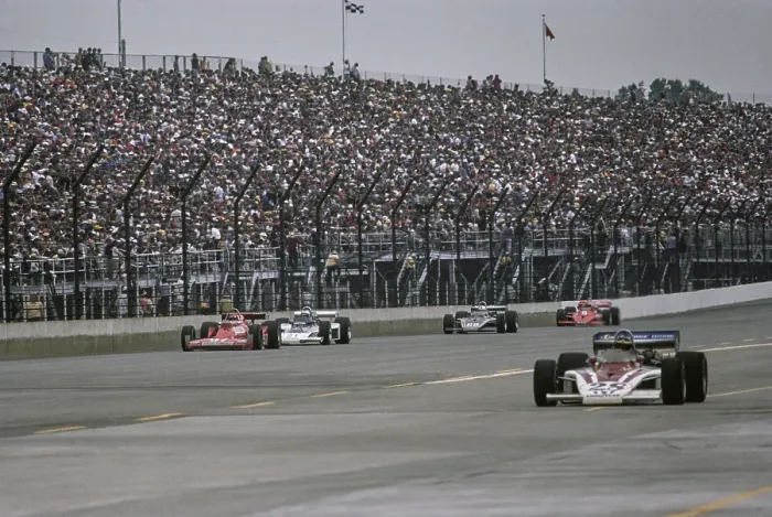 Framed Print : Racing At Indianapolis 500, 1978 Framed Print : Racing At Indianapolis 500, 1978