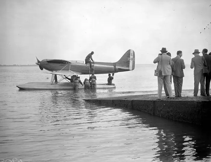 Framed Print : Racing Seaplane Framed Print : Racing Seaplane