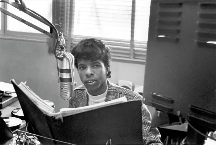 Framed Print : Radio DJ & Singer Sly Stone Framed Print : Radio DJ & Singer Sly Stone